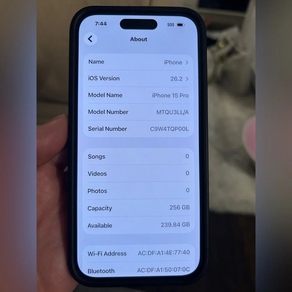 Like New iPhone 15 Pro 256GB